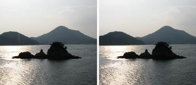 愛媛松山･ターナー島 平行法3Dステレオ立体写真
