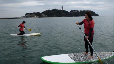 湘南 江ノ島 SUP スクール HOKUA SURF & SPORTS スタンドアップパドル
