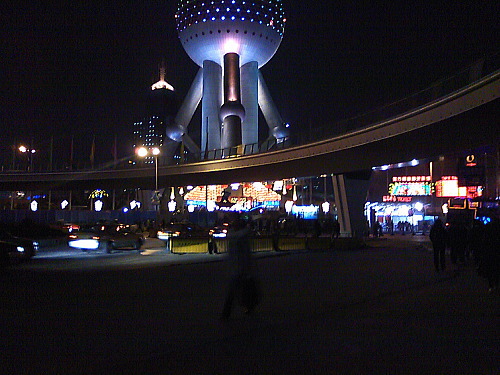上海の夜