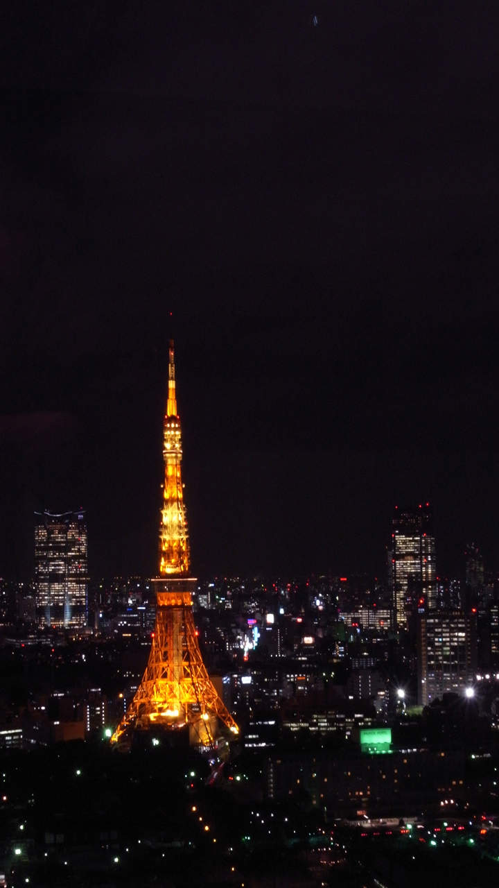 驚くばかりスマホ 東京 タワー 夜景 壁紙 すべての美しい花の画像