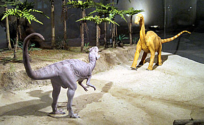 群馬県立自然史博物館・恐竜の戦い
