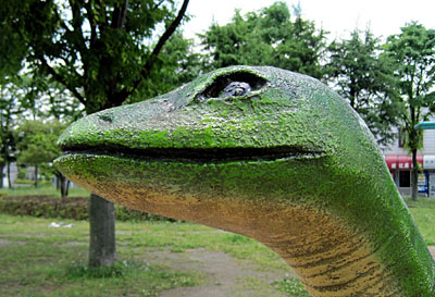 堀之内北公園（恐竜公園）アパトサウルス