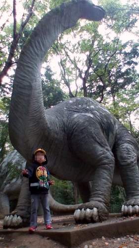 埼玉県こども動物自然公園の恐竜