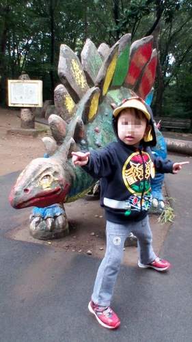 埼玉県こども動物自然公園の恐竜