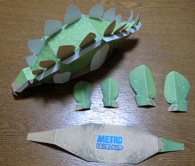 Metrolekelandのステゴサウルス