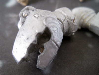 発掘名人シルバーザウルス　ティラノの頭骨