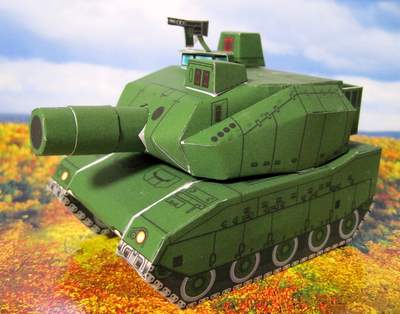 陸上自衛隊の最新式戦車　１０式戦車
