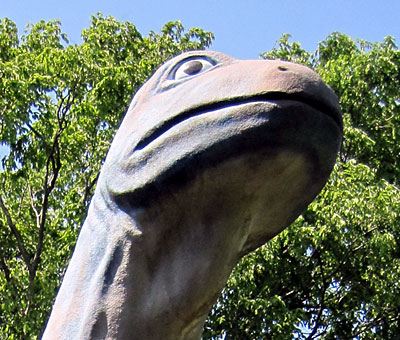 柏市　手賀の丘公園　ケティオサウルス