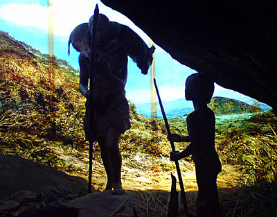 日向洞穴の古代人