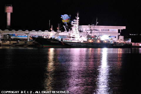 Night Vieu of ONAHAMA Port