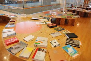 企画展示 「世界のブックデザイン2008－2009」、様子
