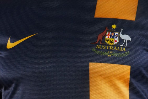 オーストラリア代表2012アウェイユニフォーム