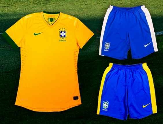 ブラジル代表2012ホームユニフォーム