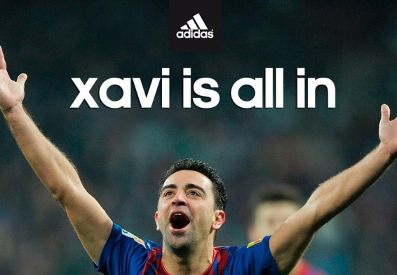 Xavi is all inクラシコ2011