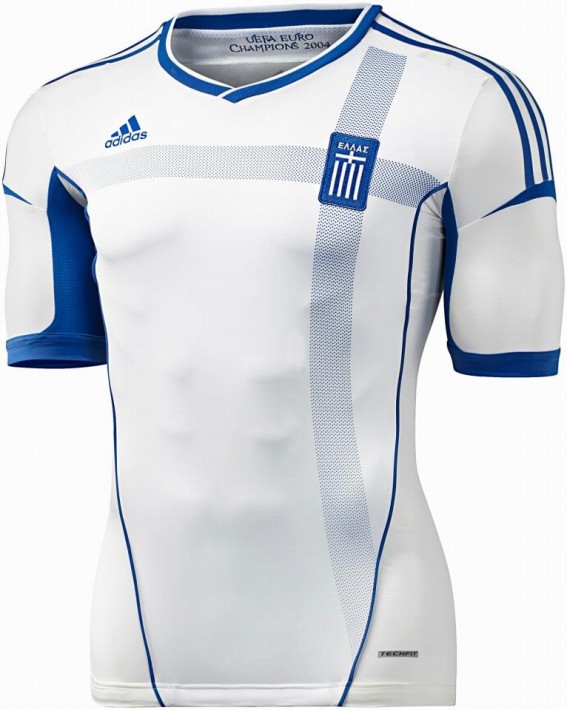 ギリシャ代表2012ホームユニフォームテックフィットEURO2012