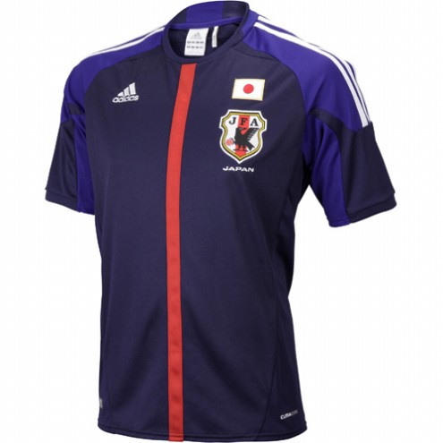 日本代表2012ホームユニフォーム(Japan 2012-2013 home kit adidas 