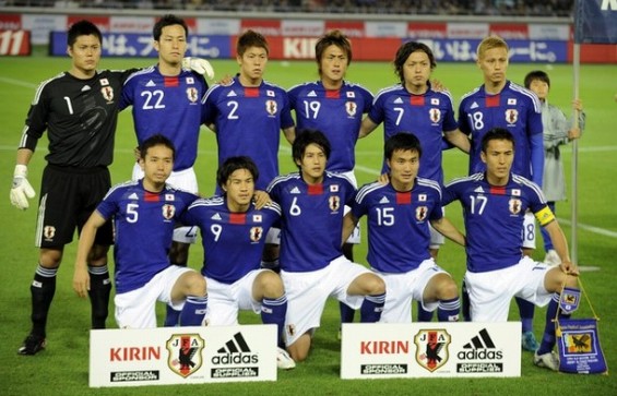 日本代表集合写真vsチェコ国際親善試合