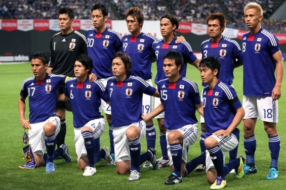 日本代表集合写真vs韓国代表インターナショナルフレンドリーマッチ