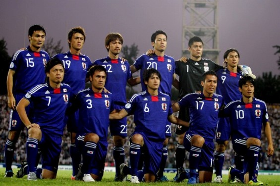 日本代表集合写真vsウズベキスタン2014WC3次予選