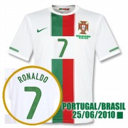 ポルトガル代表2010アウェイユニフォーム7ロナウドWC