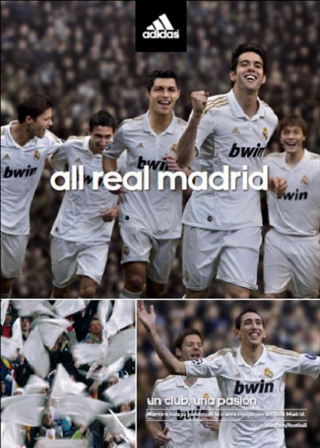 All Real Madrid Adidasレアルマドリードホームユニフォーム11 12シーズンバージョン登場