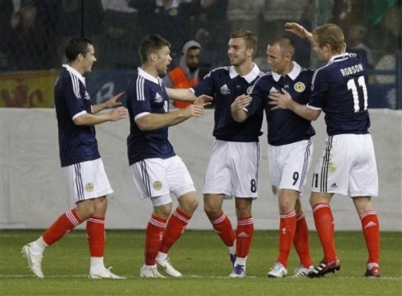 スコットランド代表2012ホームユニフォーム