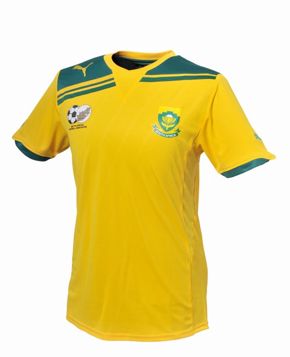 南アフリカ代表2011ホームユニフォームPUMA