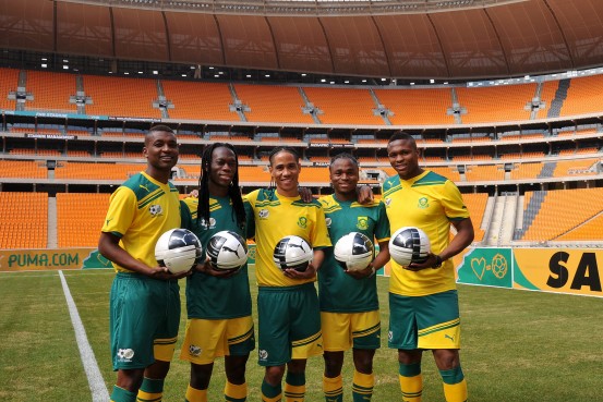 南アフリカ代表2011ユニフォーム