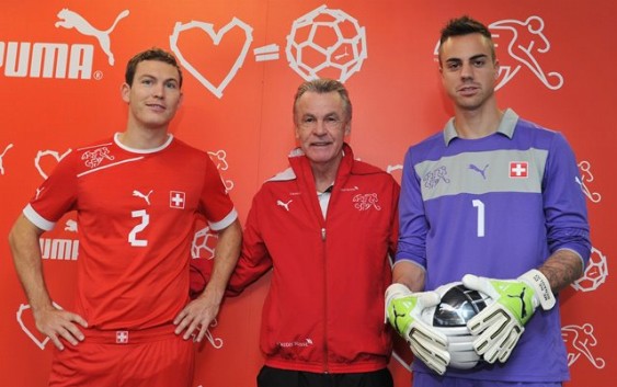 スイス代表2012ホームユニフォームEURO2012