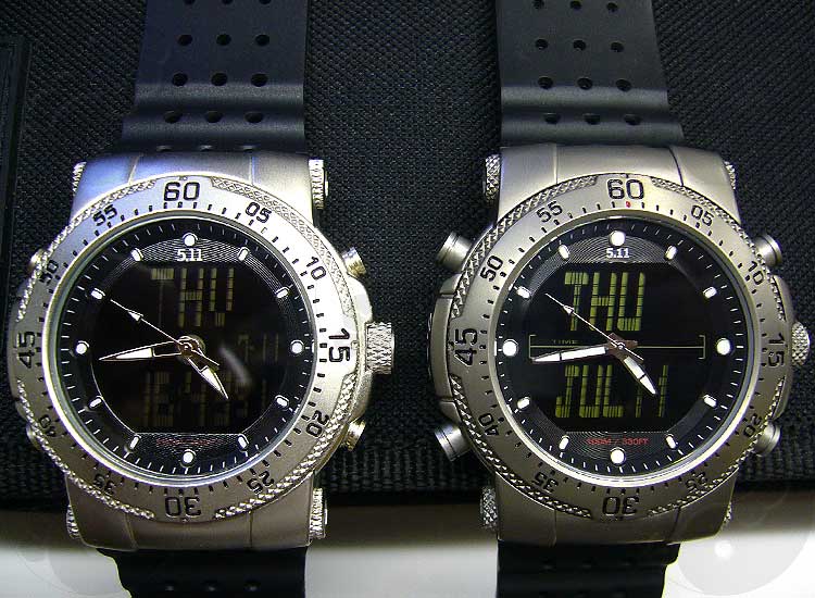 5.11 Tactical H.R.T. Titanium Watch ～ 正規品とコピー品 