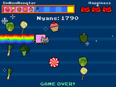 「Nyan Cat」ゲーム