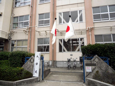 東綾瀬中学校　入学式　2　2011