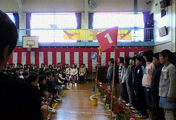 東加平小学校　入学式　２　２０１１