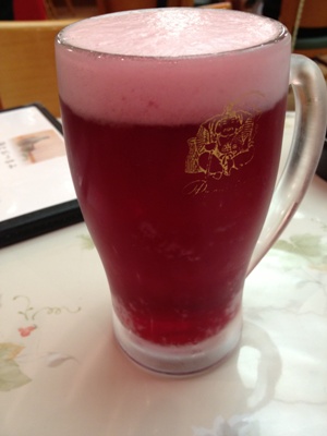 紫色のさつま芋ビール