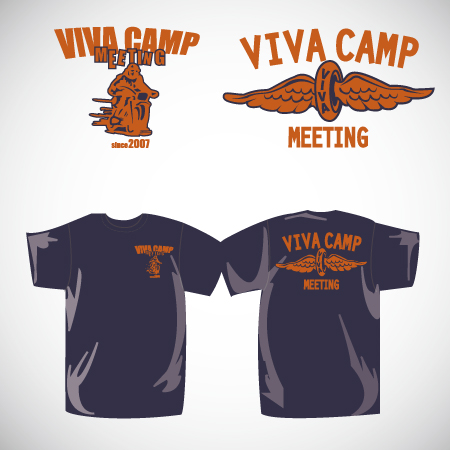 viva-camp-meetingT シャツ（最終案）