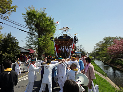 2013年 神奈川県伊勢原市下谷 八幡神社例大祭・神輿渡御