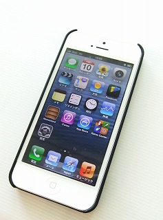 初スマホ　iPhone5