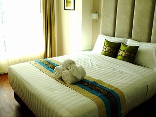 バンコクでのアパートメント　「ゲスト用ベッドルーム」