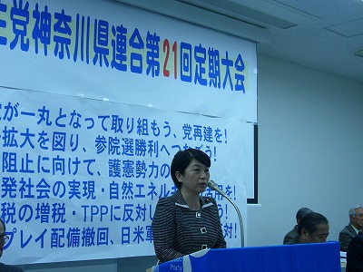 社民党神奈川県連合大会