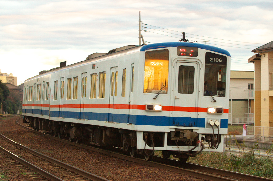 関東鉄道キハ2106+キハ2105
