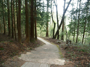 満願寺への道