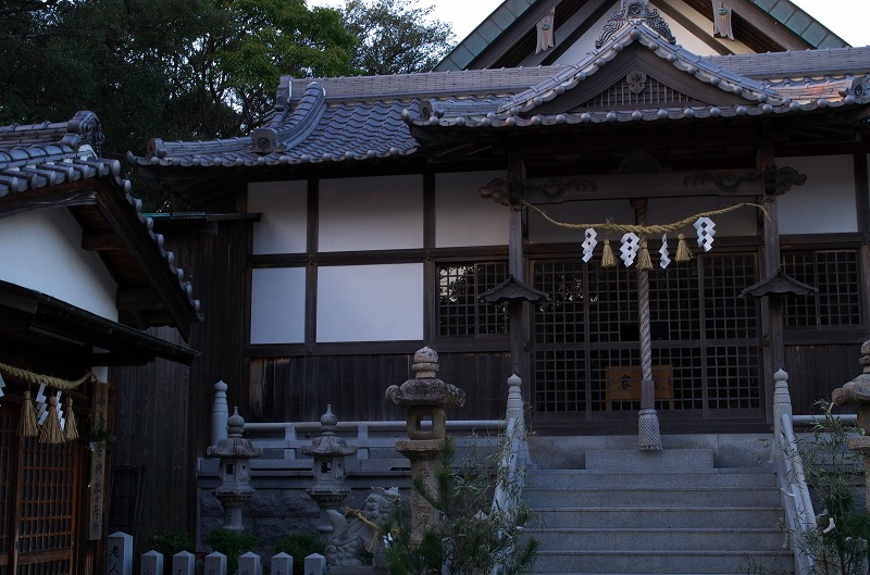 岬町の住吉神社は漁の守り神