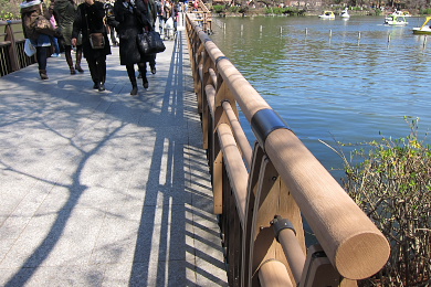 七井橋の改修工事