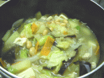 2013年５月３０日野菜スープ