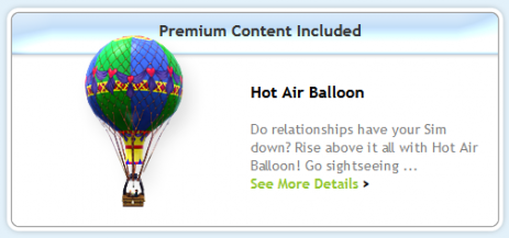 Hot Air Balloon (Standard、Gold共通)