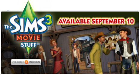 The Sims 3 Movie Stuff Release Date