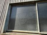 スチール窓ガラス修理