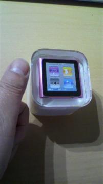 第6世代　iPod nano　購入レビュー　箱