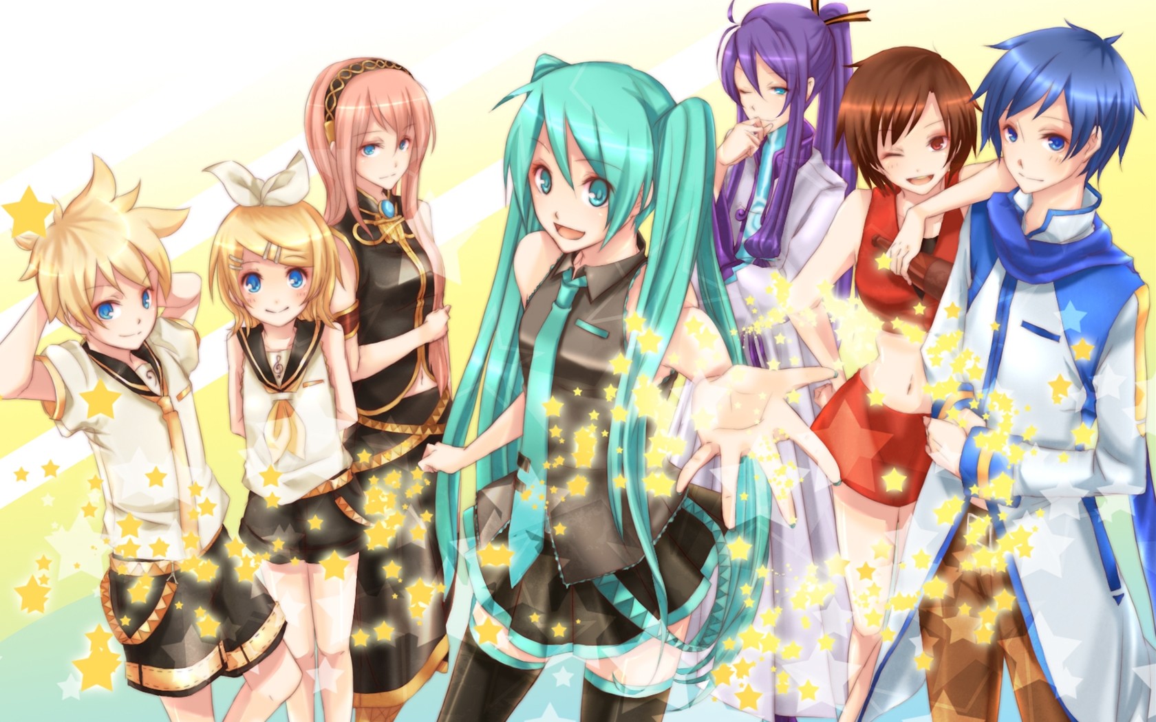 Vocaloid ボーカロイド 壁紙家 12年01月