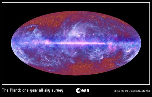 ビッグバンの残光　1年かけてマイクロ波光で撮影